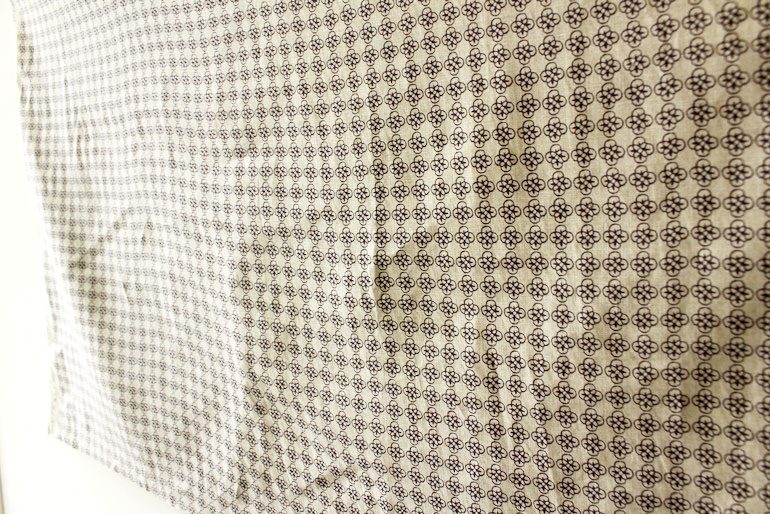 LINNETリネンプリント<br />
          ルールー・Flax×マルベリー